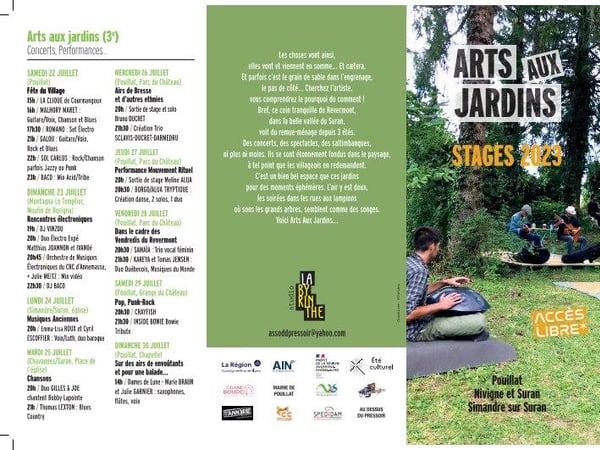 Arts aux jardins