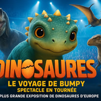 Dinosaures: Le voyage de Bumpy®, l'exposition-spectacle - Tour 2026