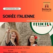 Soirée 100% Italienne