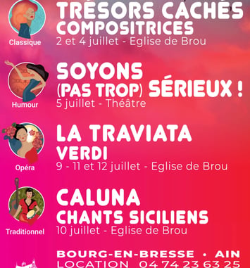 Les Estivales de Brou