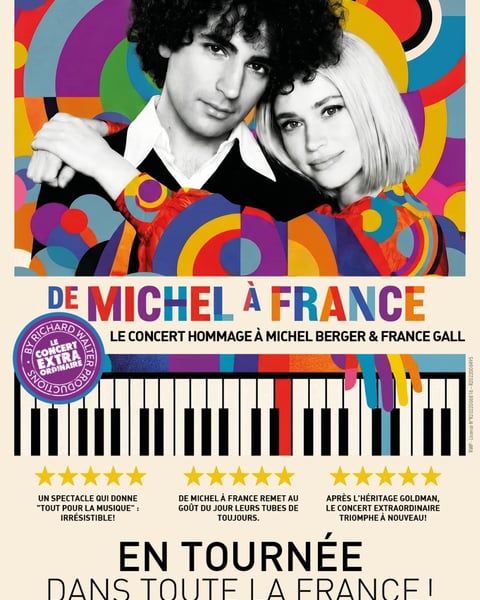 De Michel Berger à France Gall, Tribute de Michel à France