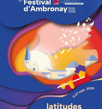 Festival d'Ambronay 2026 affiche