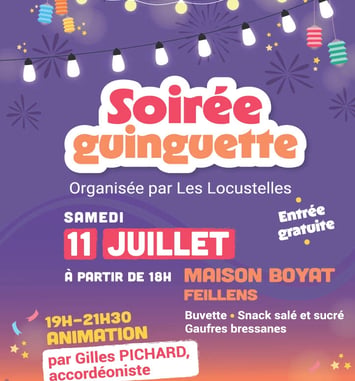 Accordéon : Guinguette des Locustelles