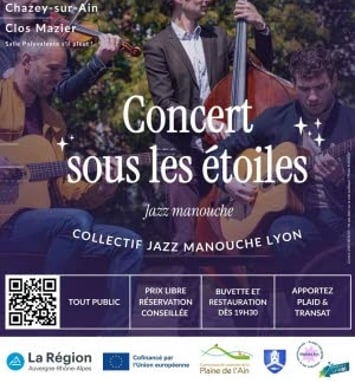 Concert de Jazz Manouche sous les Étoiles