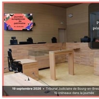 Présentation de la Justice par les agents du Tribunal Judiciaire