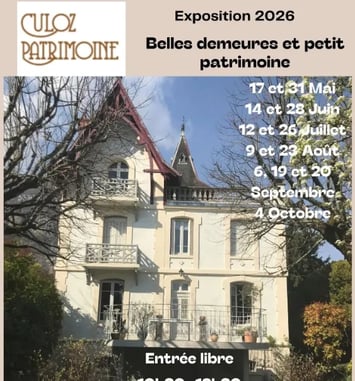 Exposition belles demeures et petit patrimoine