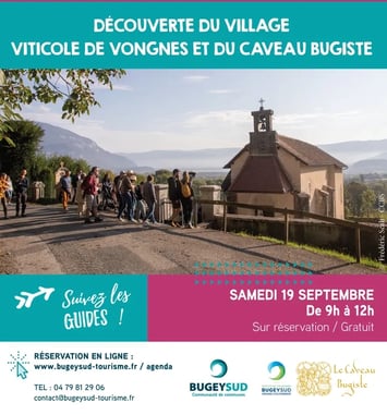 Découverte du village viticole de Vongnes