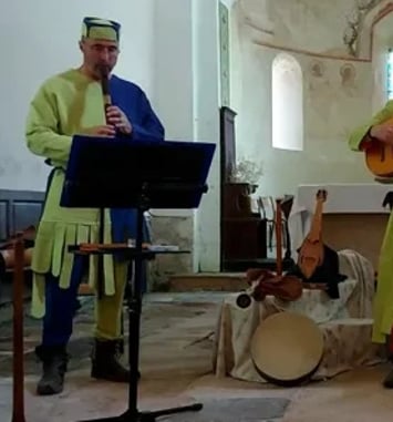 Musique médiévale à l'église Saint-Barthélemy