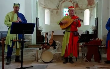 Musique médiévale à l'église Saint-Barthélemy