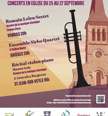Les Soirées Musicales en Veyle