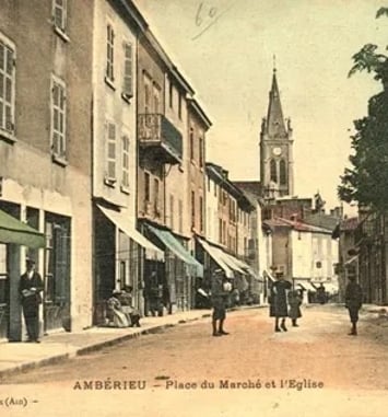 Ambérieu autrefois, cartes postales anciennes numérisées