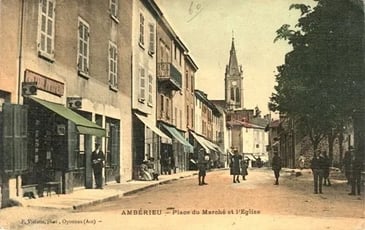 Ambérieu autrefois, cartes postales anciennes numérisées