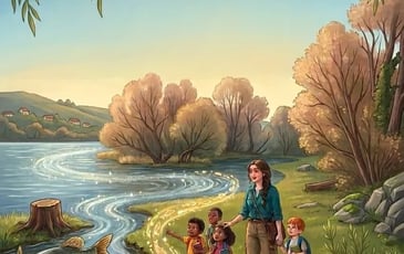 Balade contée en famille avec Brobro le brochet