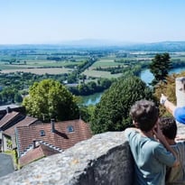 Visite du château fort de Trévoux