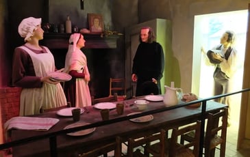 Musée de cire, la vie de Jean-Marie Vianney, dit le Curé d'Ars