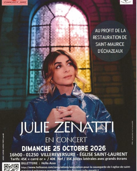 Concert Julie Zenatti