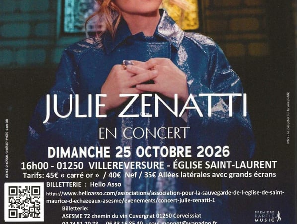Concert Julie Zenatti