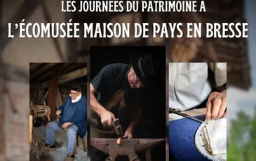 Visites libres des fermes bressanes de l'Écomusée Maison de Pays en Bresse