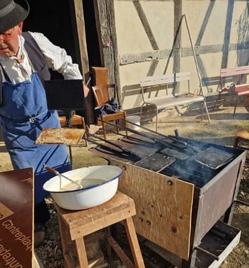 Démonstration de vieux métiers