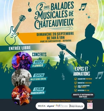 Balades musicales de Châteauvieux