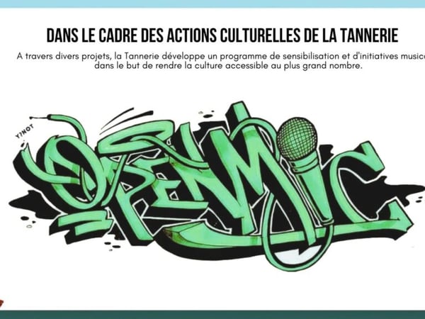Open mic de La Tannerie