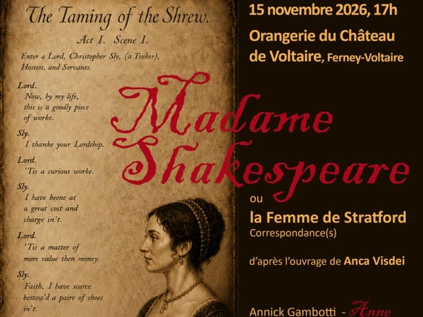 Madame Shakespeare ou la Femme de Stratford