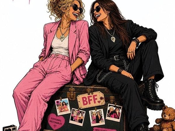 2 filles amies à vie