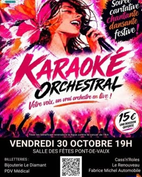 Karaoké orchestral Octobre Rose