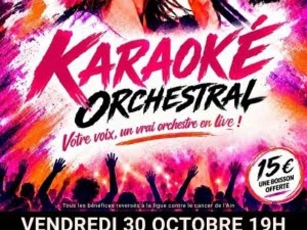 Karaoké orchestral Octobre Rose