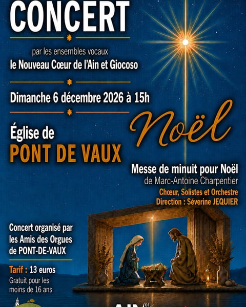 Concert de Noël, Messe de minuit de Charpentier