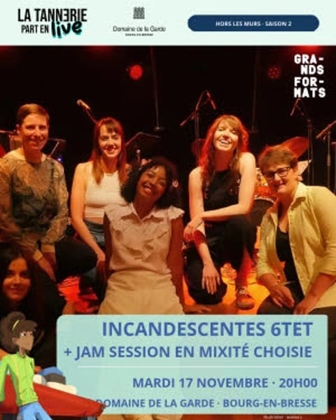 Incandescentes 6tet et jam session